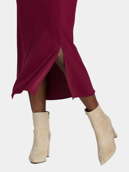 Time and Tru Womens Midi Slip Skirt 2-Pack