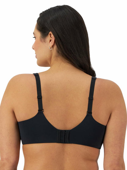 Bali Womens Beautifully You Convertible Underwire T-Shirt Bra Black Size 42C