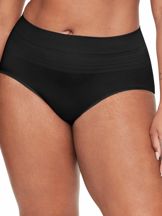 Warners Blissful Benefits Dig-Free Seamless Brief 3-Pack Assorted Size L