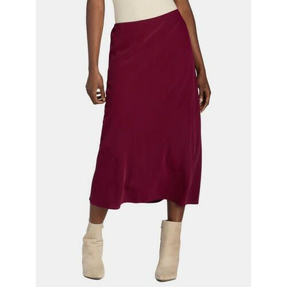 Time and Tru Womens Midi Slip Skirt 2-Pack