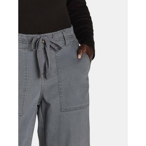 Time and Tru Womens Drawstring Cargo Pants