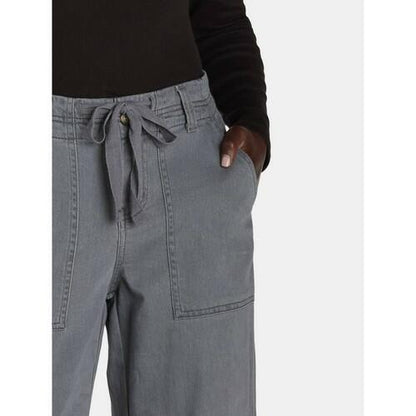 Time and Tru Womens Drawstring Cargo Pants