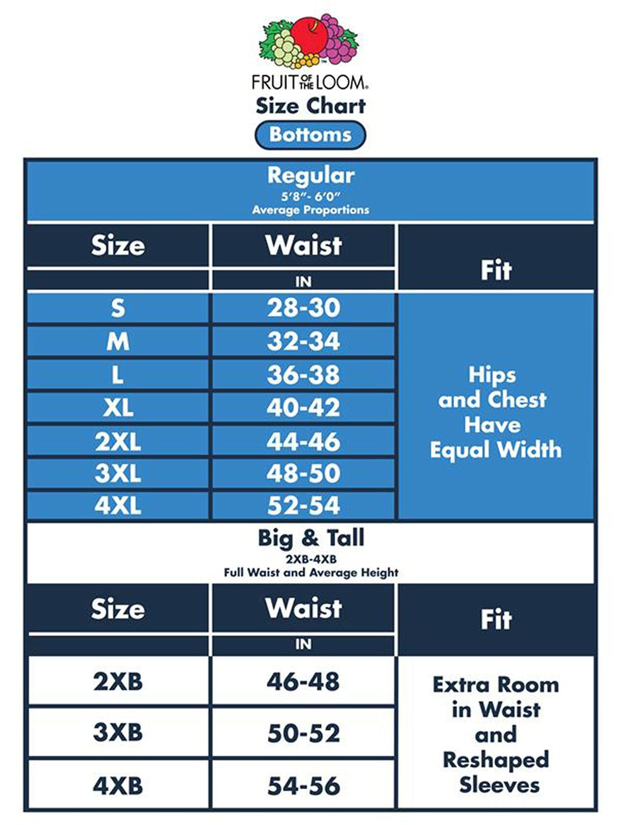 Fruit of the Loom Mens EverSoft Fleece Elastic Bottom Sweatpants with Pockets