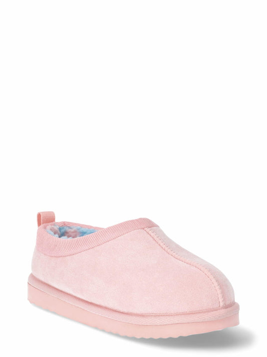 Wonder Nation Little & Big Kids Cozy Slip-on Slipper Pink Size 11-12 Toddler