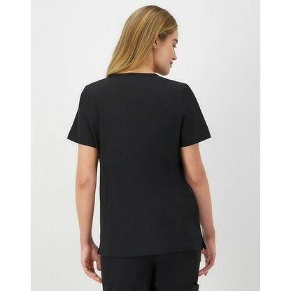 Hanes Comfort Fit Scrubs Women s Scrub Top New Ebony M