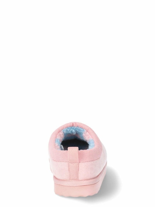 Wonder Nation Little & Big Kids Cozy Slip-on Slipper Pink Size 11-12 Toddler
