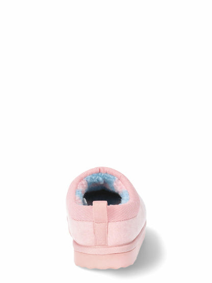 Wonder Nation Little & Big Kids Cozy Slip-on Slipper Pink Size 11-12 Toddler
