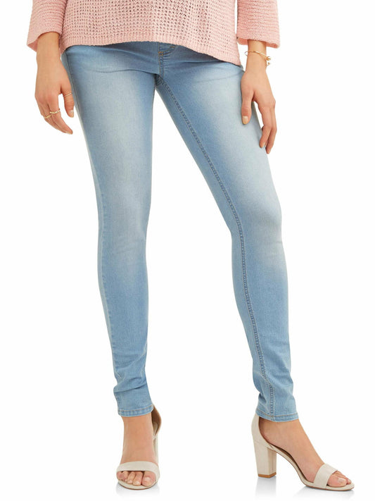 Oh! Mamma Maternity Womens Skinny Jeans with Demi or Full Panel