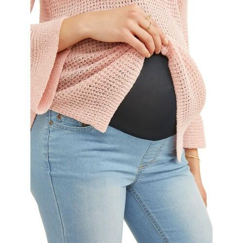 Oh! Mamma Maternity Womens Skinny Jeans with Demi or Full Panel