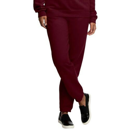 Fruit of the Loom Mens EverSoft Fleece Elastic Bottom Sweatpants with Pockets