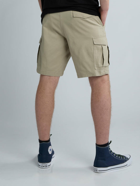 George Mens & Big Mens Cargo Shorts 10.5" Inseam Stone Wash Size 38