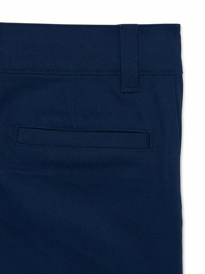 Wonder Nation Boys School Uniform Flat Front Pants Blue Cove Size 10 Slim