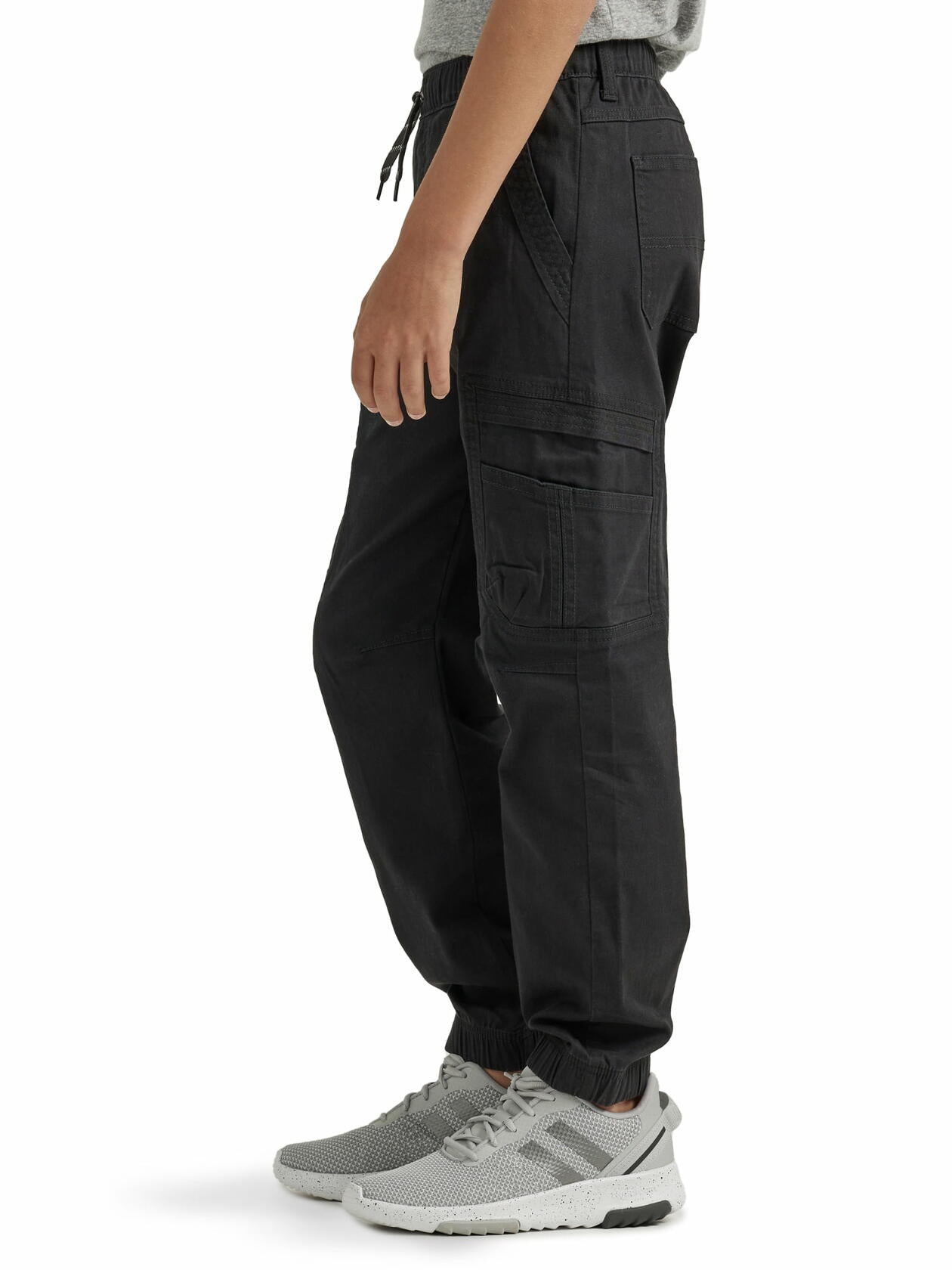 Wrangler Boys Gamer Cargo Pants Black Size 16 Husky