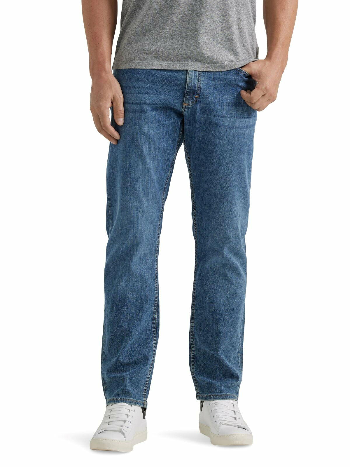 Wrangler Mens and Big Mens Relaxed Fit Jeans with Flex Slate Size 40x32