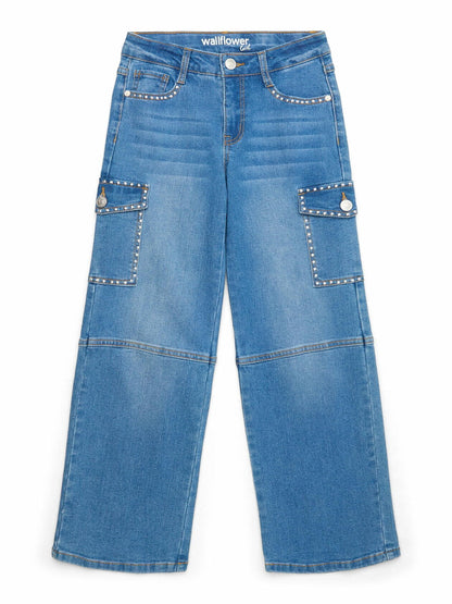 Wallflower Girls Wide Leg Denim