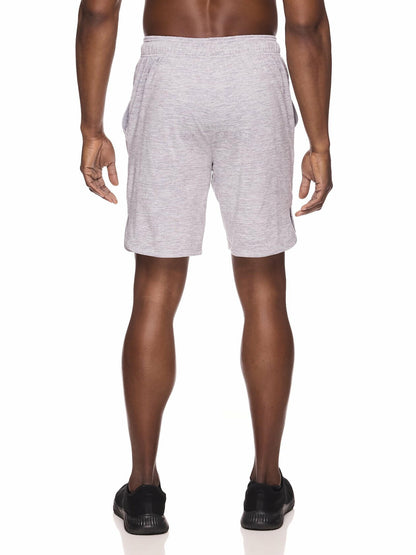 Reebok Mens Performance Knit Delta Shorts Sleet Heather Size XL
