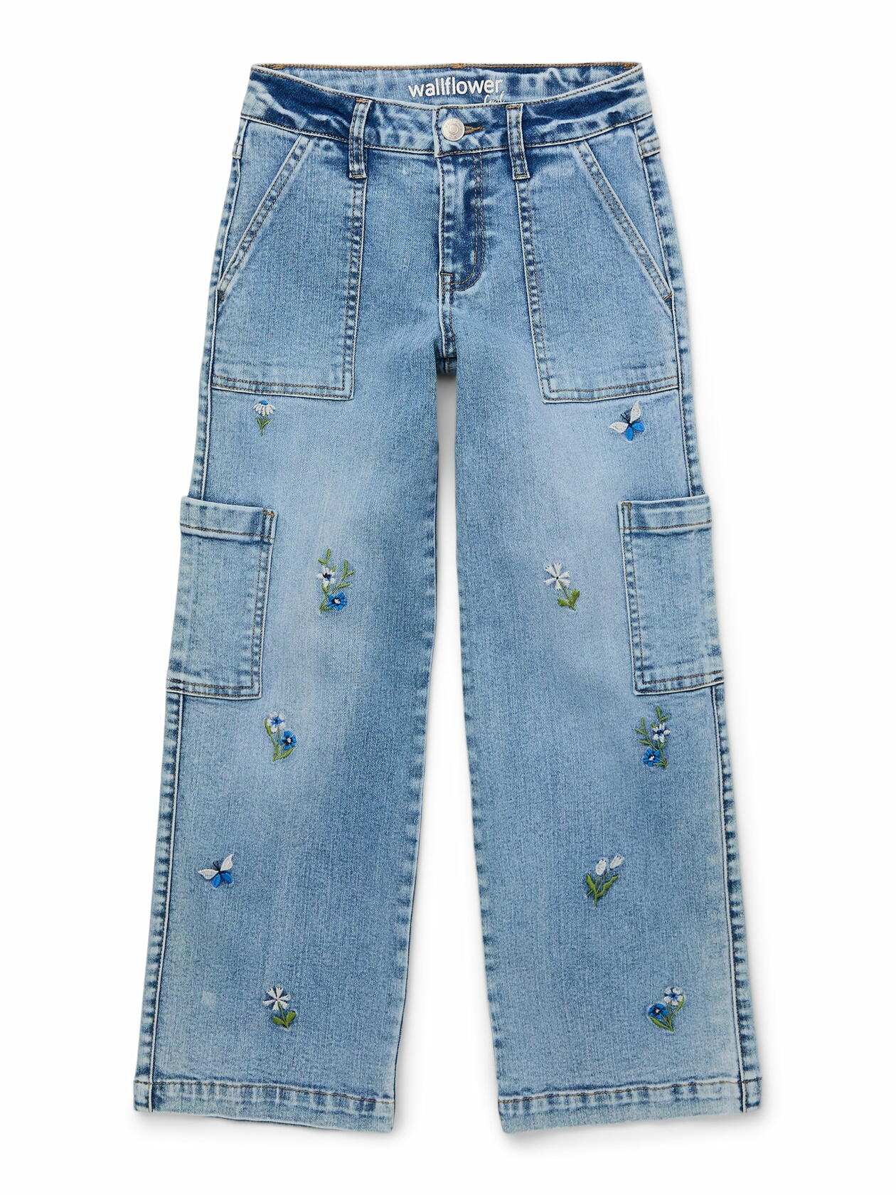 Wallflower Girls Wide Leg Denim