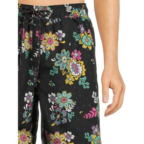 No Boundaries Mens Elastic Waist Swim Shorts with UPF 50+