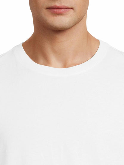 Pair of Thieves Mens Cotton Crew Undershirt 3-Pack White Size 3XL