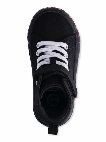 Wonder Nation Toddler Kids Casual Flame High Top Black Size 11 Toddler