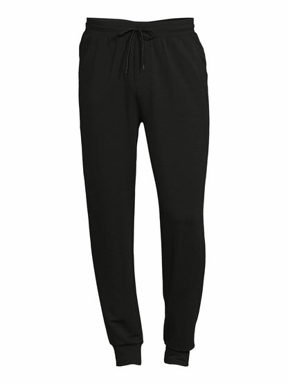 Athletic Works Mens and Big Mens Active Knit Joggers Rich Black Size S