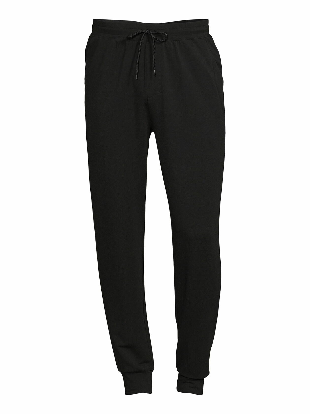 Athletic Works Mens and Big Mens Active Knit Joggers Rich Black Size S