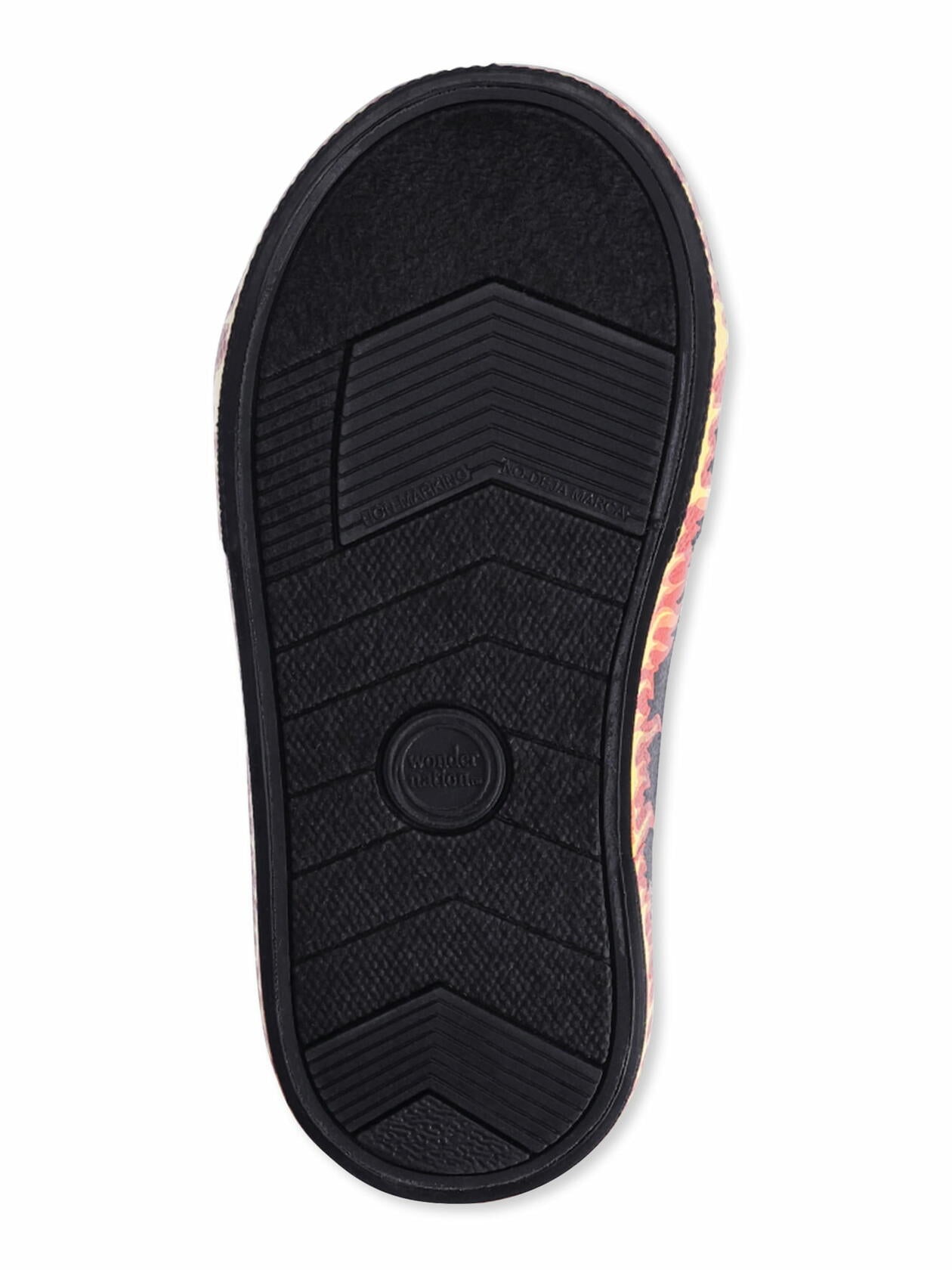 Wonder Nation Toddler Kids Casual Flame High Top Black Size 11 Toddler