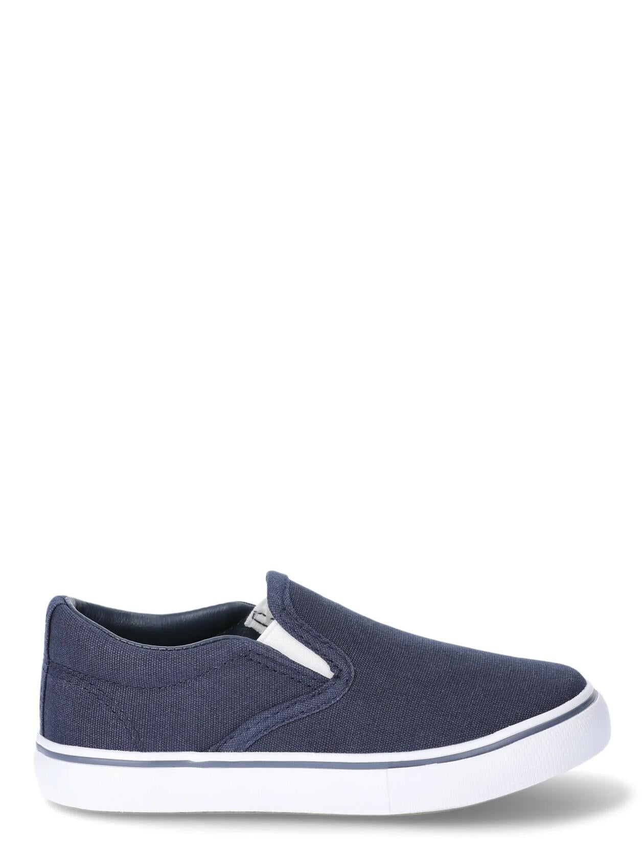 Wonder Nation Toddler & Big Kids Casual Slip-On Sneakers Navy Size 8  Toddler