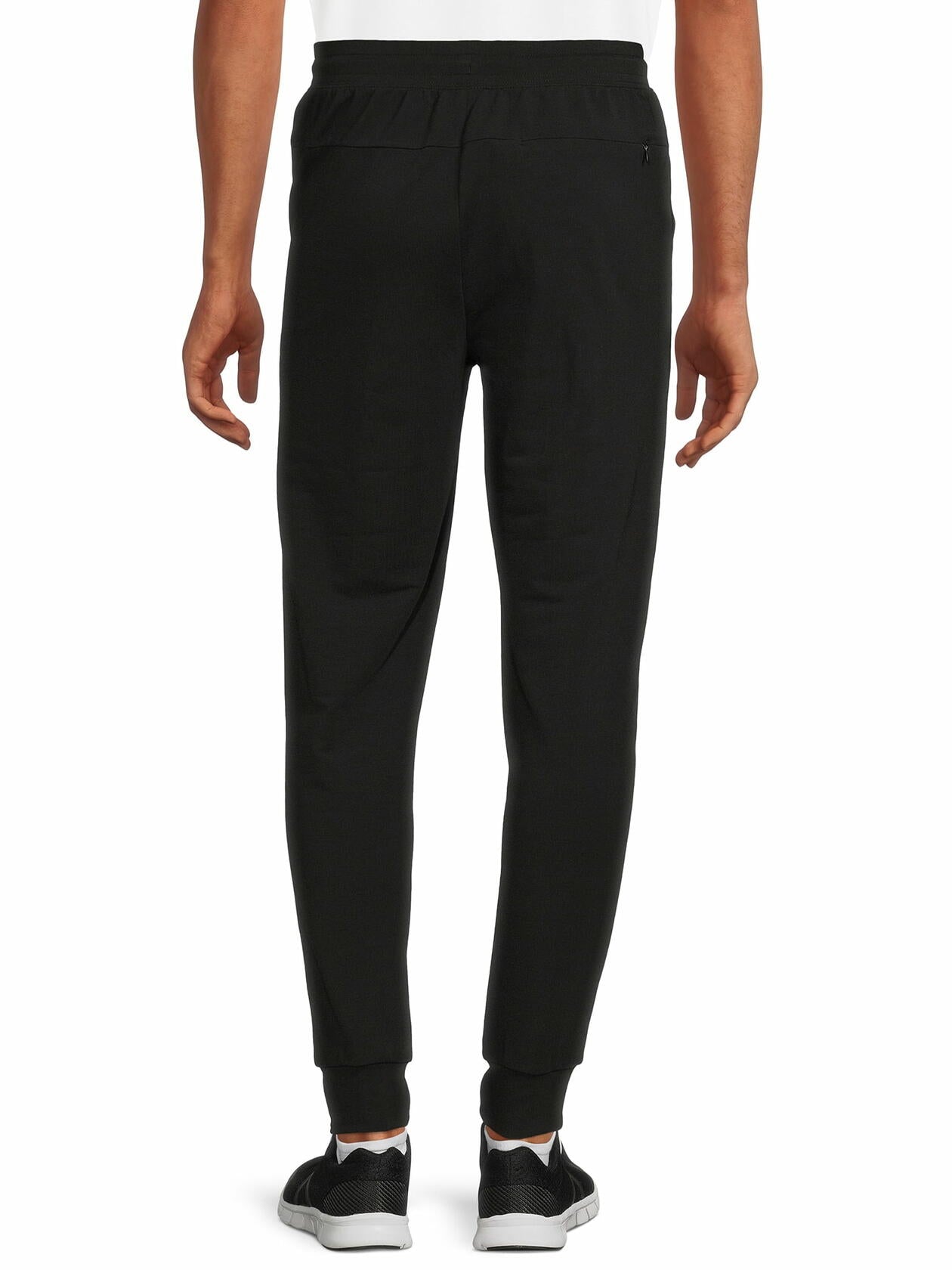 Athletic Works Mens and Big Mens Active Knit Joggers Rich Black Size S