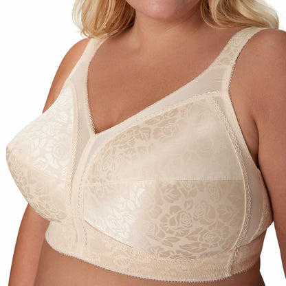 Playtex Bra 18 Hour Ultimate Shoulder Comfort Wirefree Natural Beige Size 38DDD