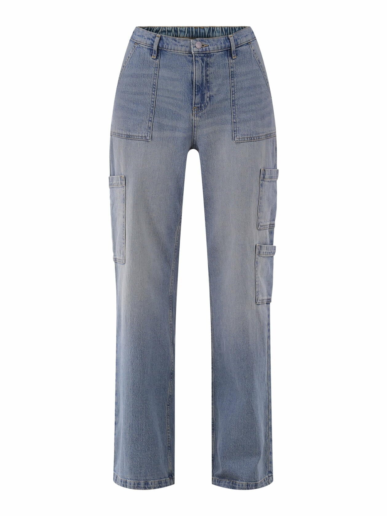 No Boundaries Wide Leg Cargo Pants 31.5'' Inseam Womens Medium Enzyme Size M