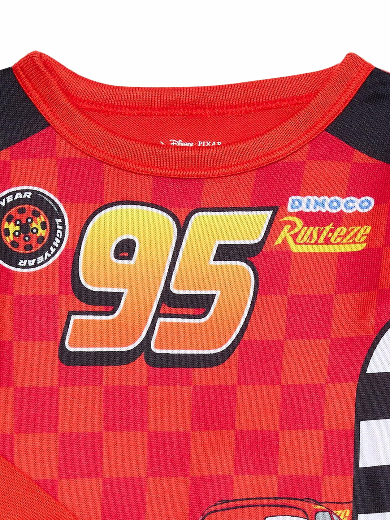 Character Toddler Boy Cosplay Snug Fit Pajama Set 2-Piece Cars /Red Size 3T