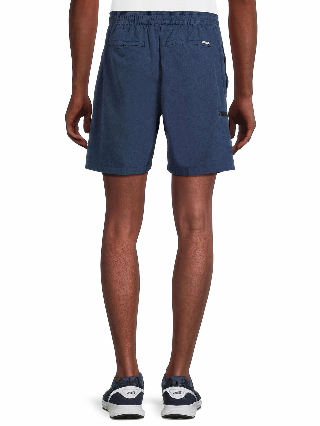 Burnside Mens & Big Mens 7" Inseam Sunday Washed Shorts Heather Denim Size XL