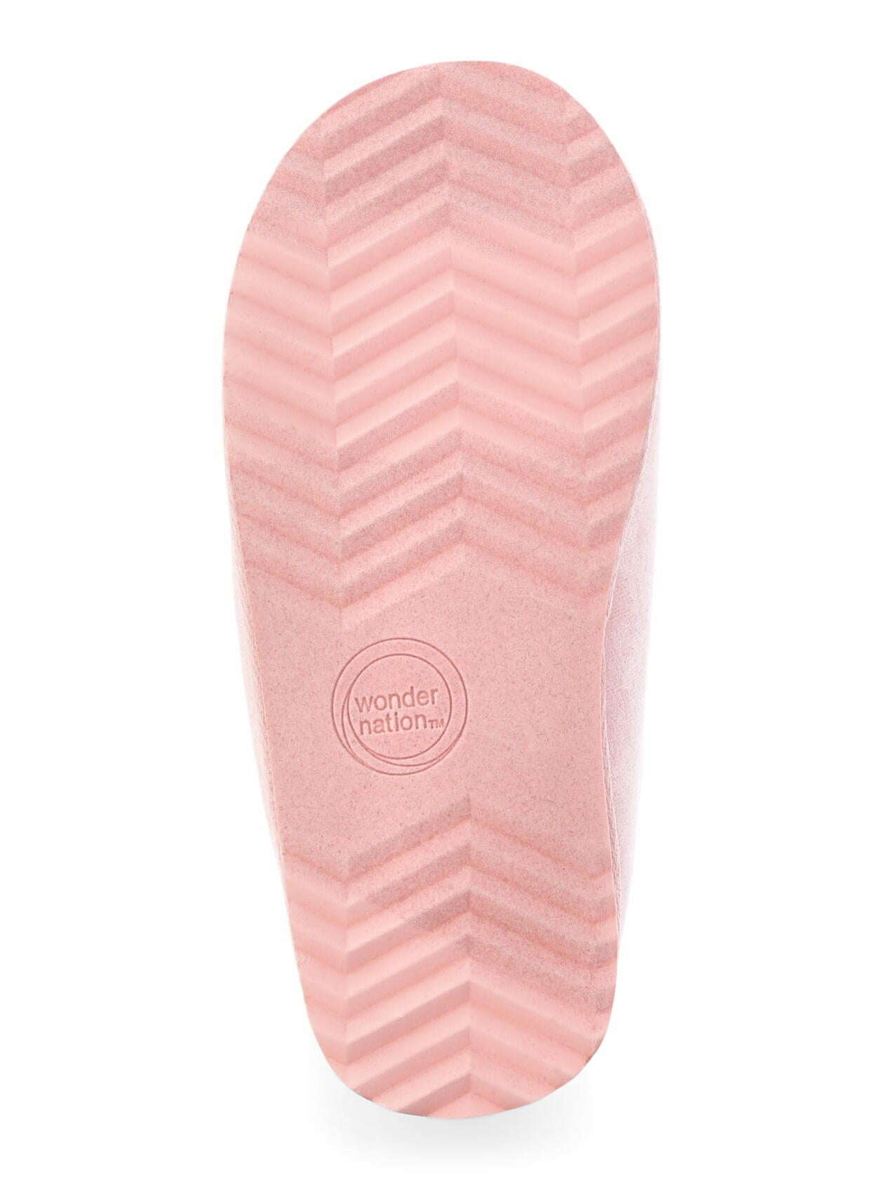 Wonder Nation Little & Big Kids Cozy Slip-on Slipper Pink Size 11-12 Toddler