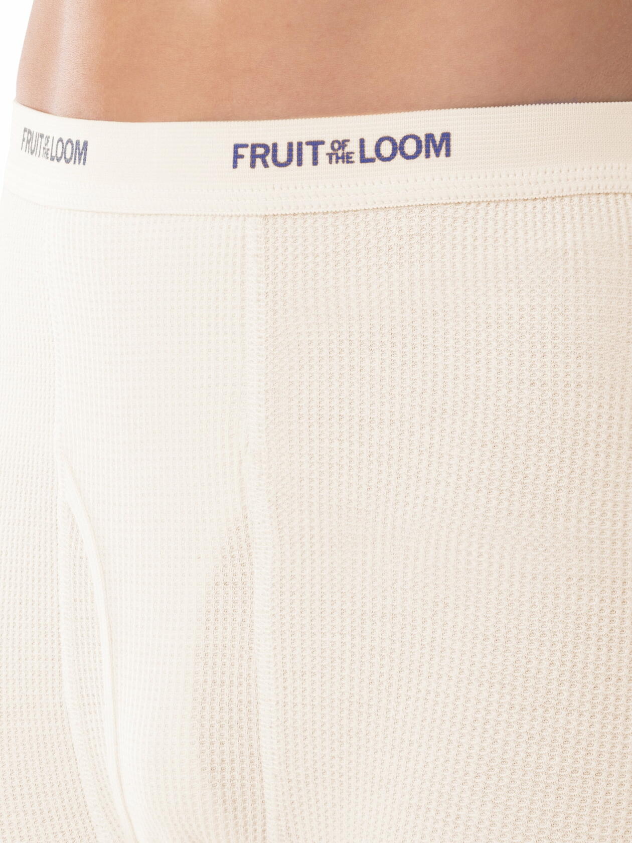 Fruit of the Loom Big Mens Thermal Waffle Baselayer Pant Natural Size 2XL