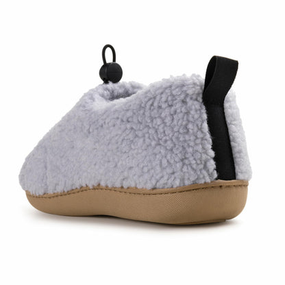Ravelier Womens Camper Slip-Resistant Moc Slipper Gray Size US 8