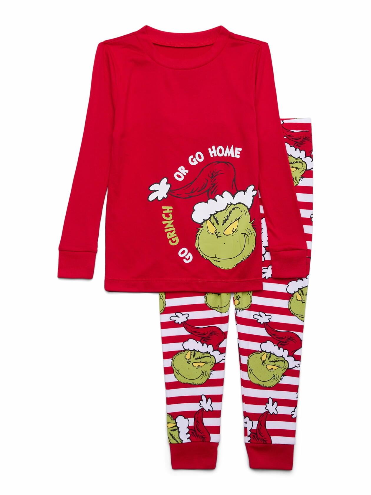 The Grinch who Stole Christmas Matching Family Pajamas - Men, 2X