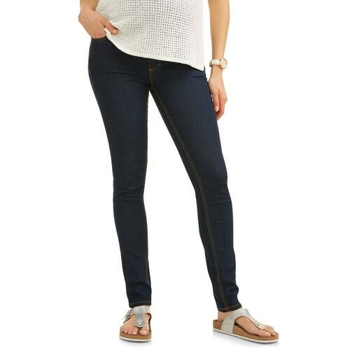 Oh! Mamma Maternity Womens Skinny Jeans with Demi or Full Panel