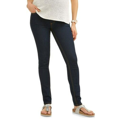 Oh! Mamma Maternity Womens Skinny Jeans with Demi or Full Panel