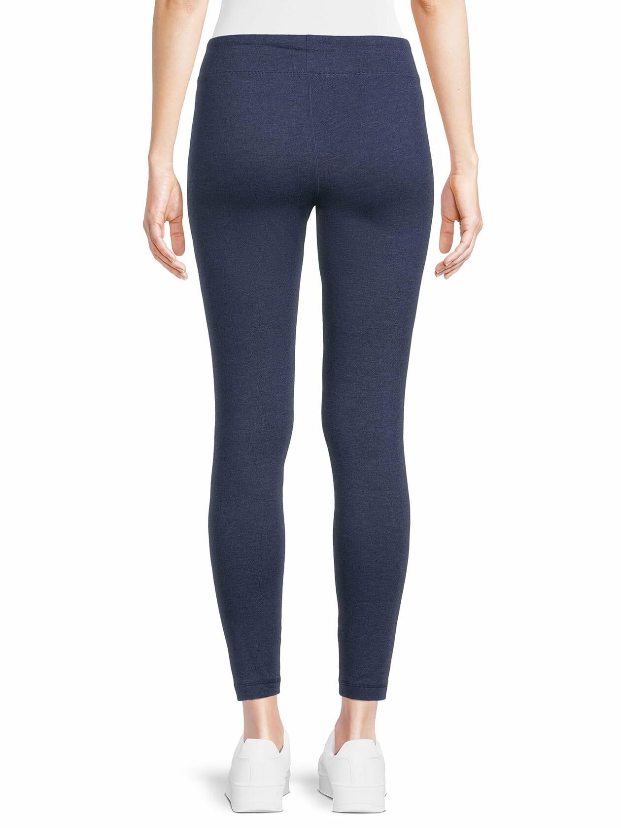 Athletic Works Womens Active Fit Mid Rise Leggings Ankle Leggins Size L