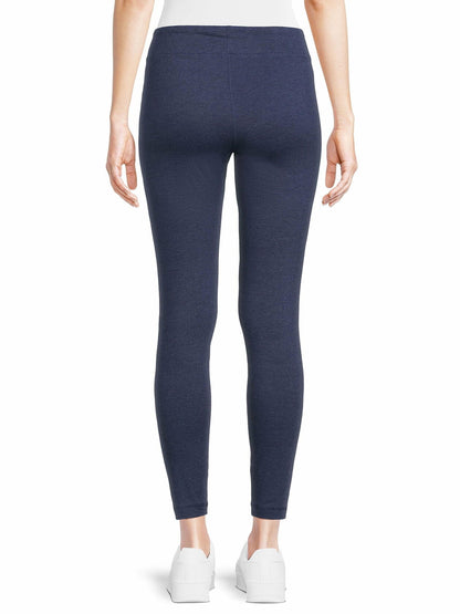 Athletic Works Womens Active Fit Mid Rise Leggings Ankle Leggins Size L