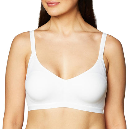 Warners® Blissful Benefits With Seamless Stretch Comfort Bra White Size L