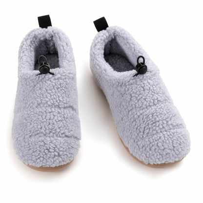 Ravelier Womens Camper Slip-Resistant Moc Slipper Gray Size US 8