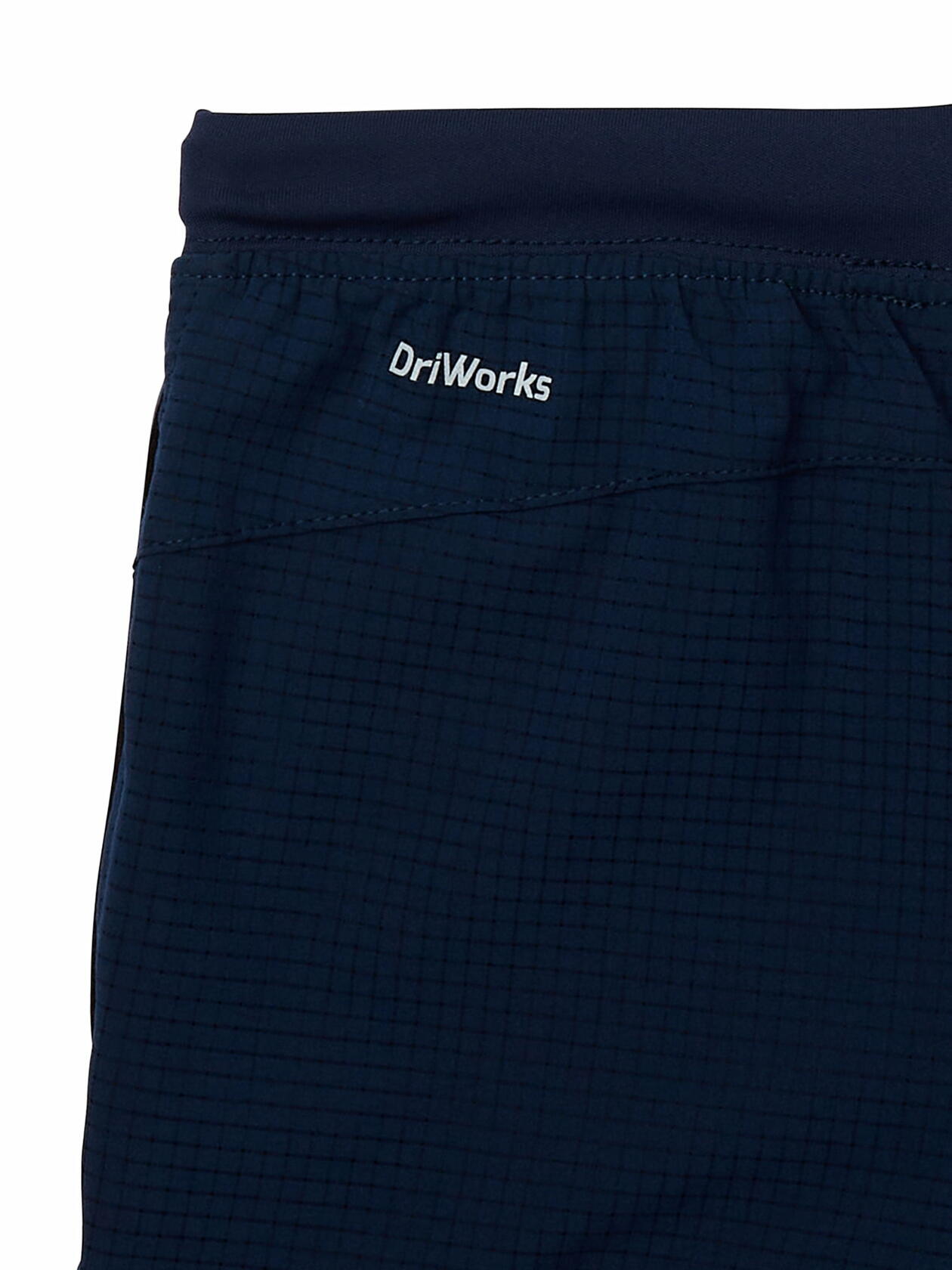Athletic Works Boys Active Mixed Media Shorts Blue Camo Size L (10-12)