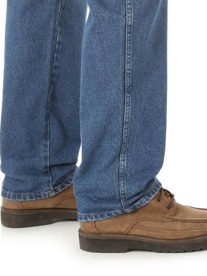 Wrangler Rustler Mens and Big Mens Relaxed Fit Jeans Dark Stonewash Size 34x29