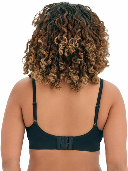 Joyspun Womens Maternity Seamless Nursing/Pumping Bralette Black Soot Size XXL