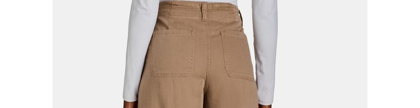 Time and Tru Womens Drawstring Cargo Pants 31" Inseams Ermine Size 16