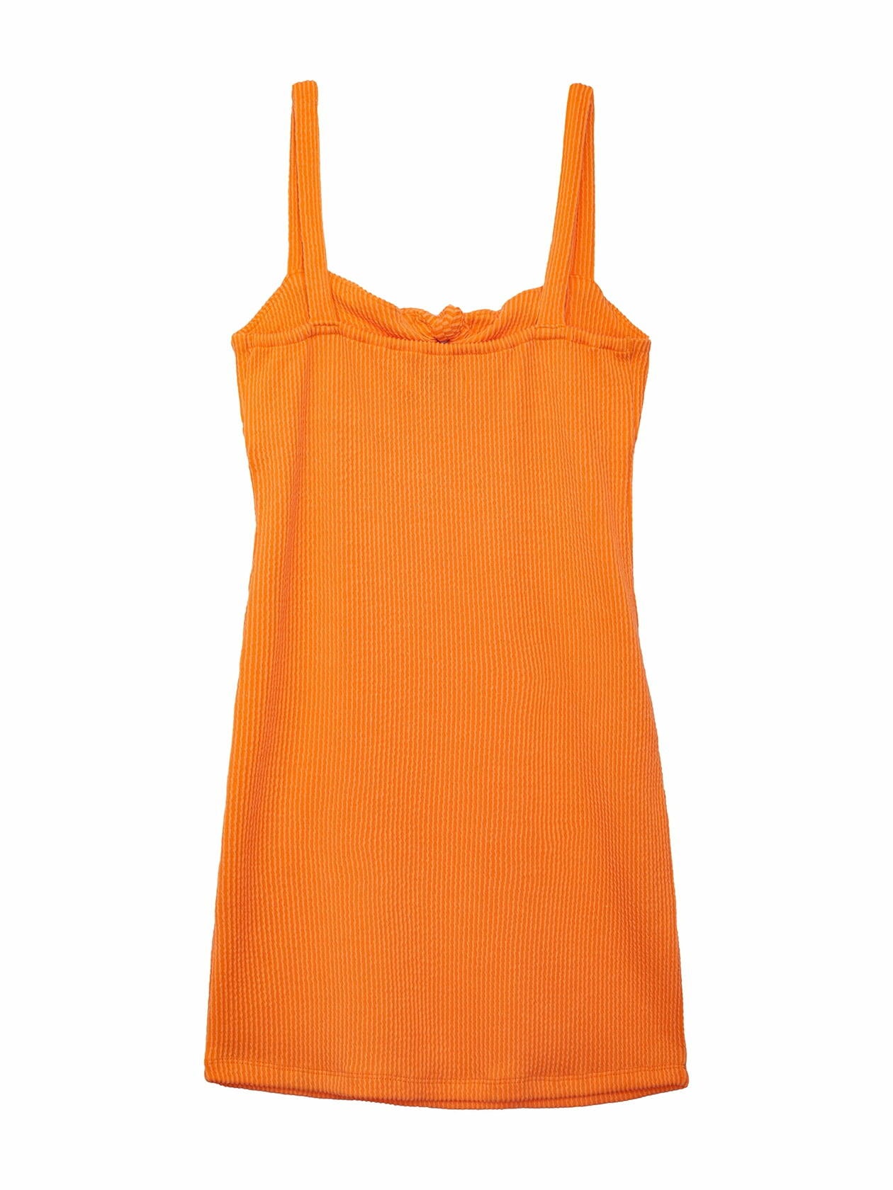 Planet Gold Tween Tie-Front Sleeveless Dress Orange Tiger Size XXL (18)