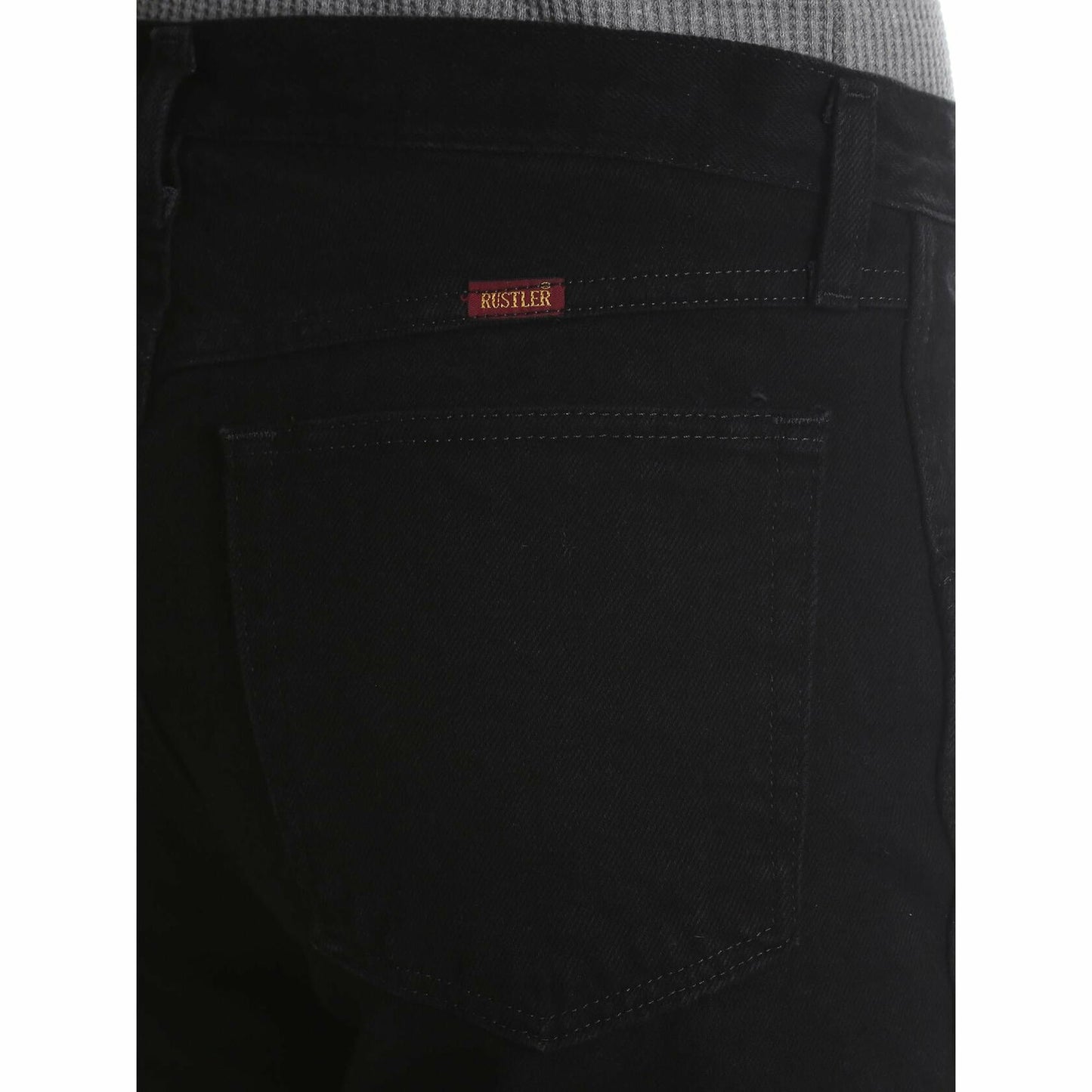 Wrangler Rustler Mens and Big Mens Regular Fit Jeans Coal Black Size 34X32