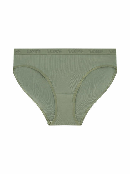 No Boundaries Womens Stretch Ribbed Hi-Cut  Underwear 5 Pack Assorted Size XS